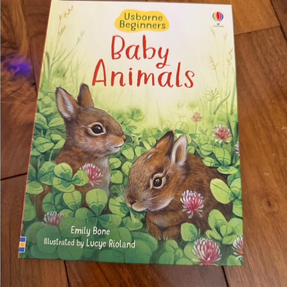 UsBorn Beginners Baby Animals Book - Green Cover